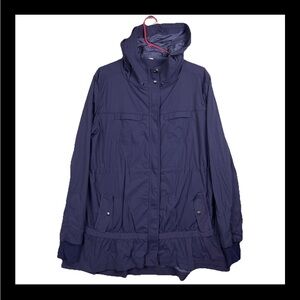 lululemon athletica Navy Hooded Utility Jacket